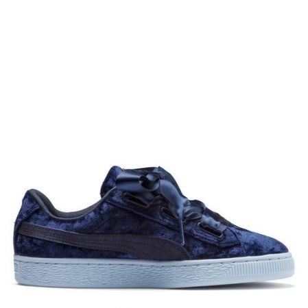 Детски Кецове PUMA Basket Heart Velour 516742 36762402 изображение 2